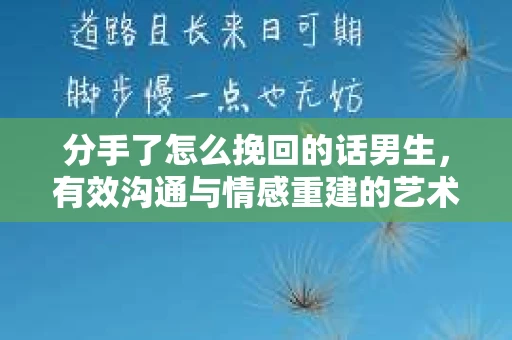 分手了怎么挽回的话男生,有效沟通与情感重建的艺术 分手了怎么挽回的话男生,有效沟通与情感重建的艺术