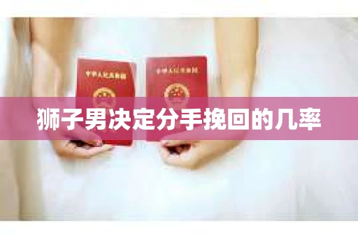 狮子男决定分手挽回的几率