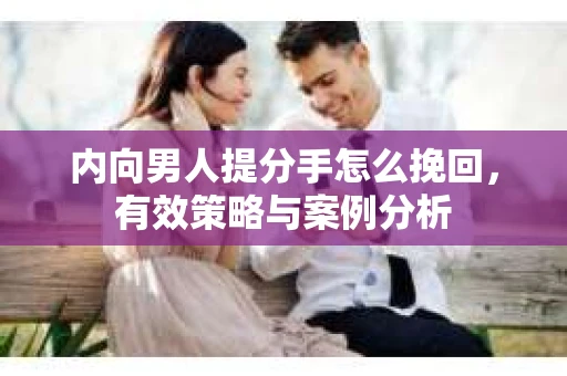 内向男人提分手怎么挽回，有效策略与案例分析