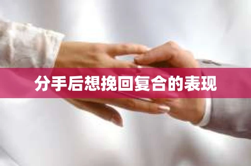 分手后想挽回复合的表现