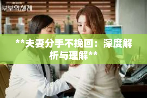**夫妻分手不挽回：深度解析与理解**