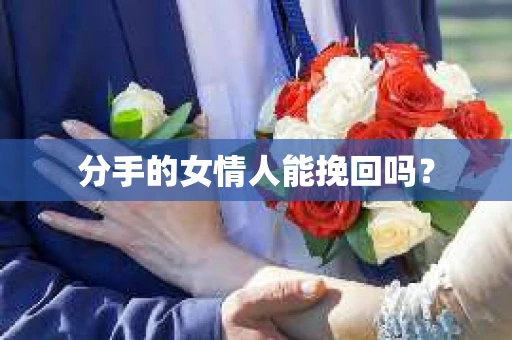 分手的女情人能挽回吗？