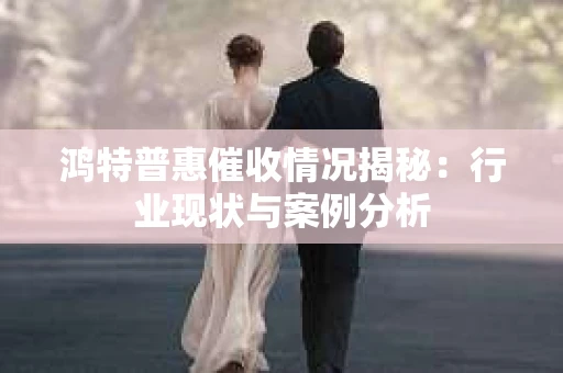 鸿特普惠催收情况揭秘：行业现状与案例分析