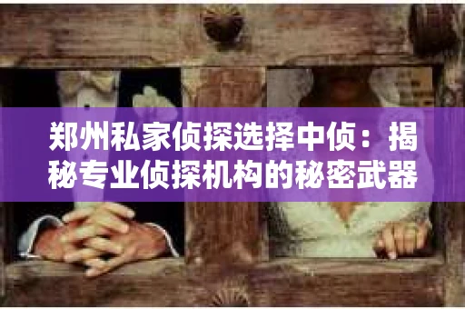 郑州私家侦探选择中侦：揭秘专业侦探机构的秘密武器