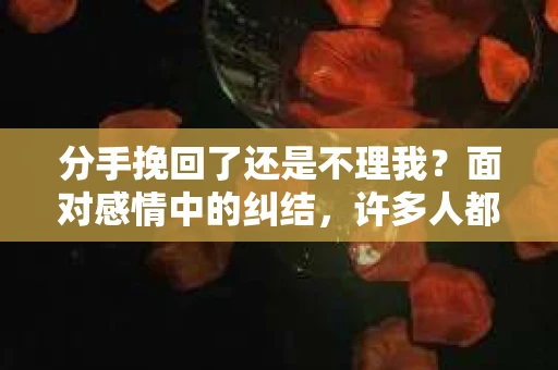 分手挽回了还是不理我？面对感情中的纠结，许多人都曾陷入这样的困惑。本文将深入探讨分手后的挽回策略，帮助你在感情中找到出路
