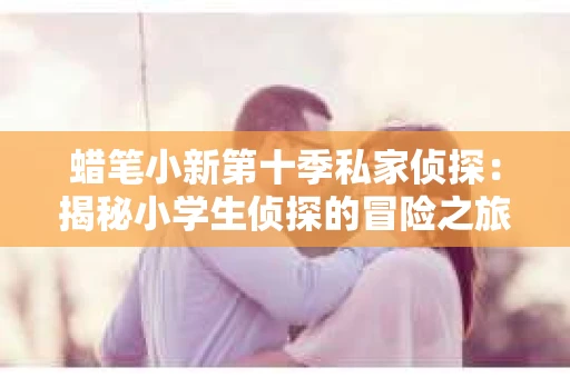 蜡笔小新第十季私家侦探：揭秘小学生侦探的冒险之旅