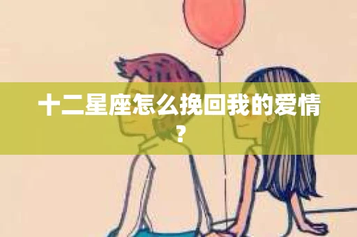 十二星座怎么挽回我的爱情？